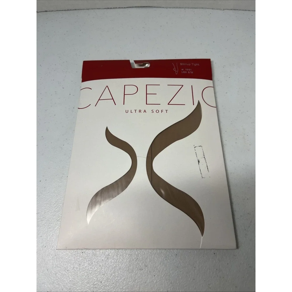 Capezio Ultra Soft Stirrup Tight #1961 LSN I16 1 pair Small/Medium New In Pack